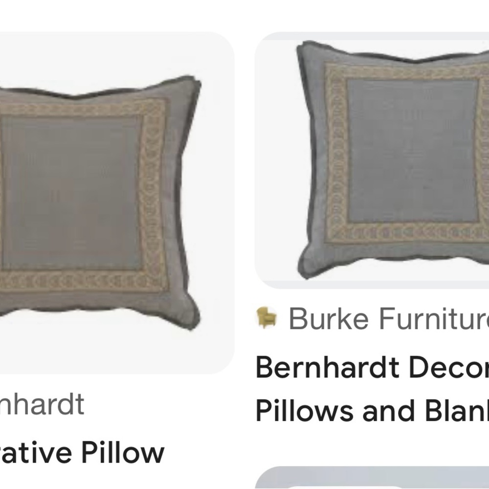 Bernhardt Pillow Covers (2)